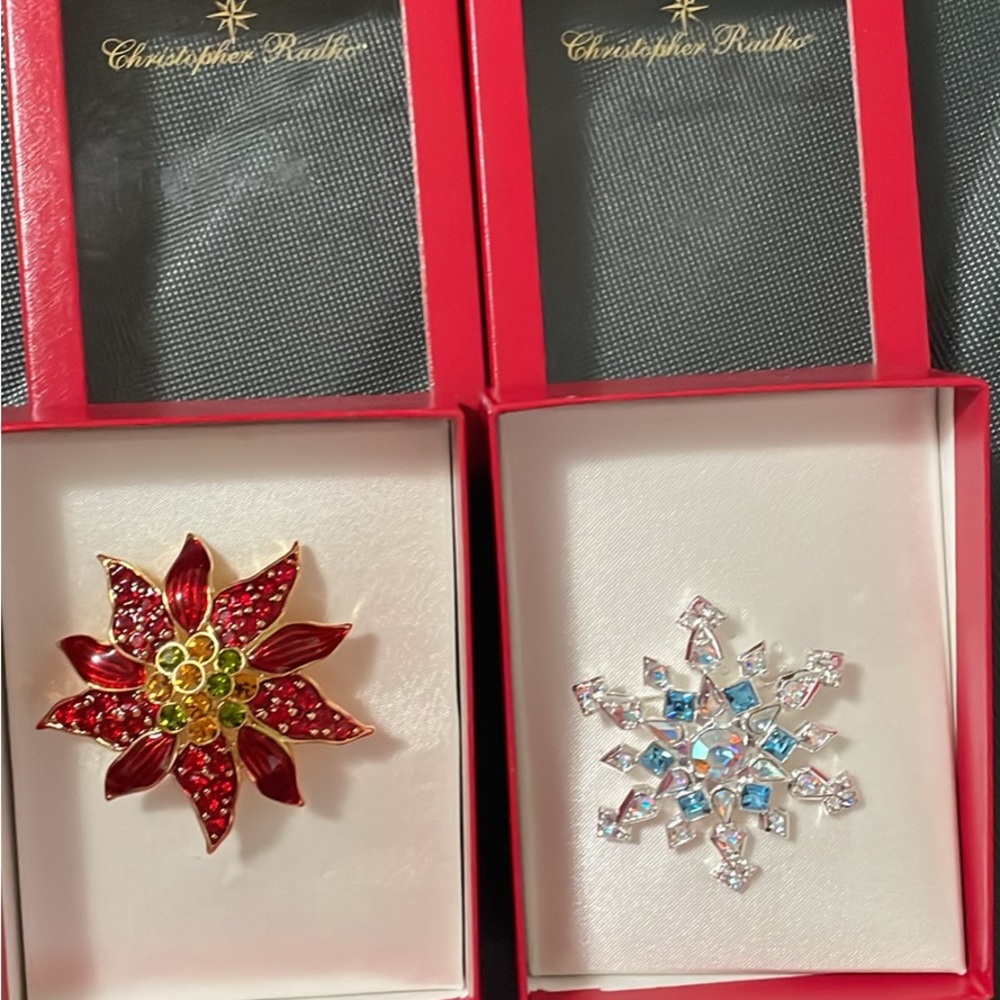 Christopher Radko Brooch